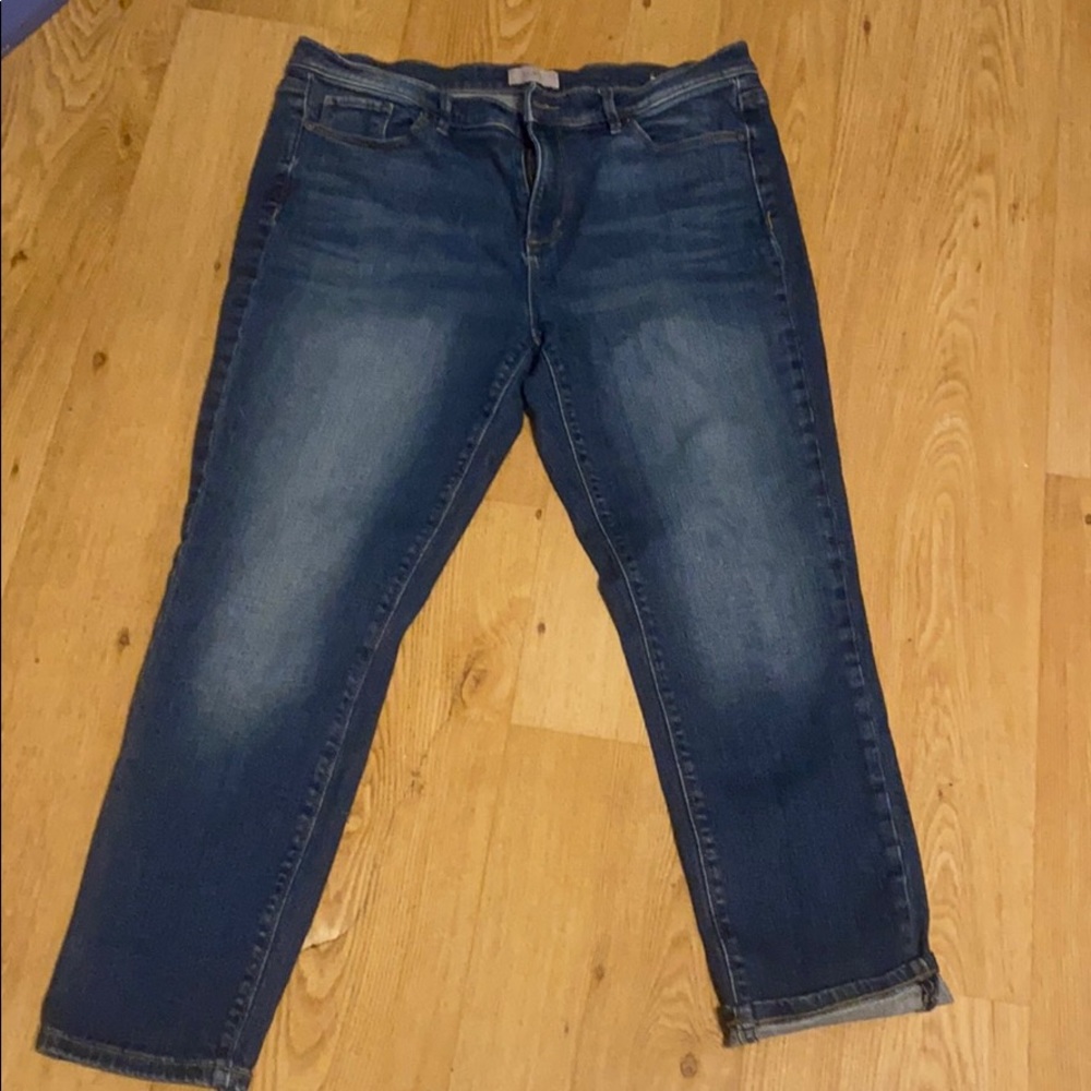 Loft Outlet ankle jeans